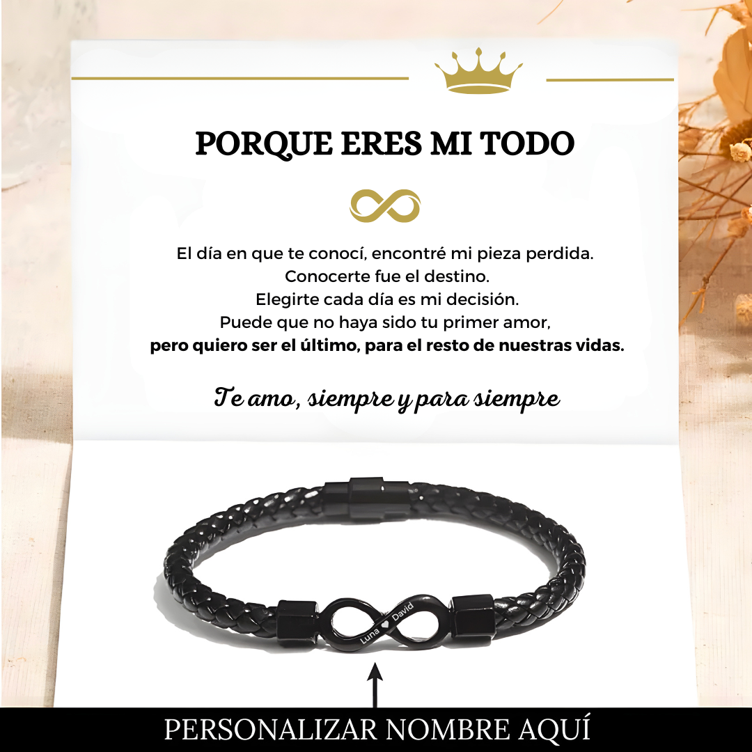 Pulsera Infinito-Personalizable