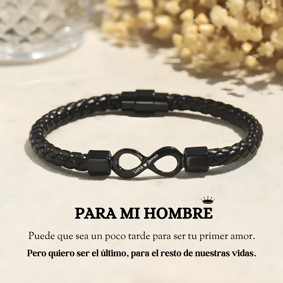 Pulsera Infinito-Para mi Hombre