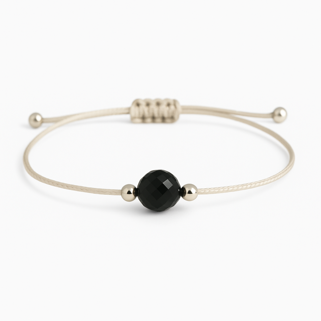 Pulsera Amuleto - Turmalina Negra