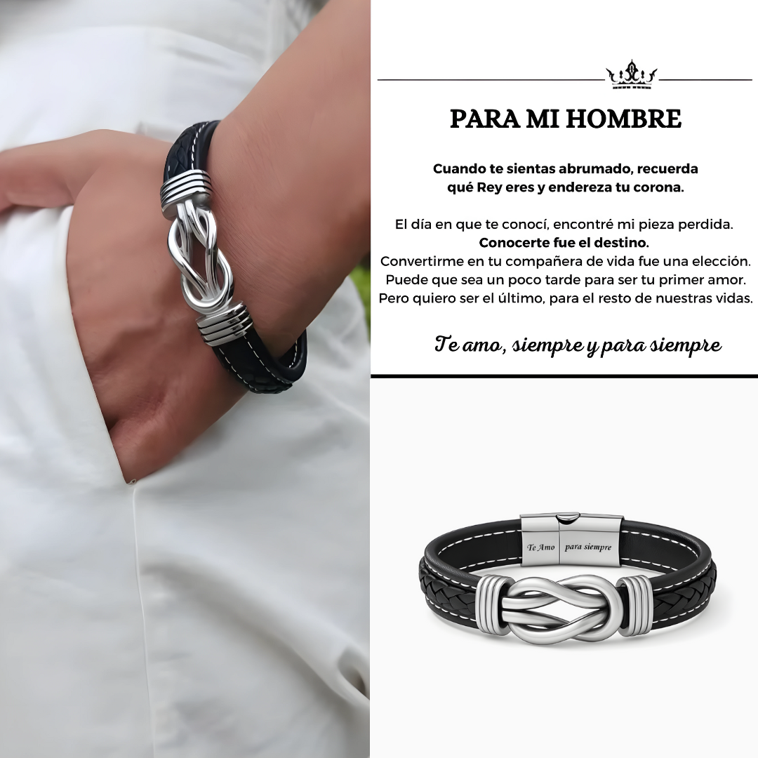Pulsera Nudo Eterno - Para mi hombre