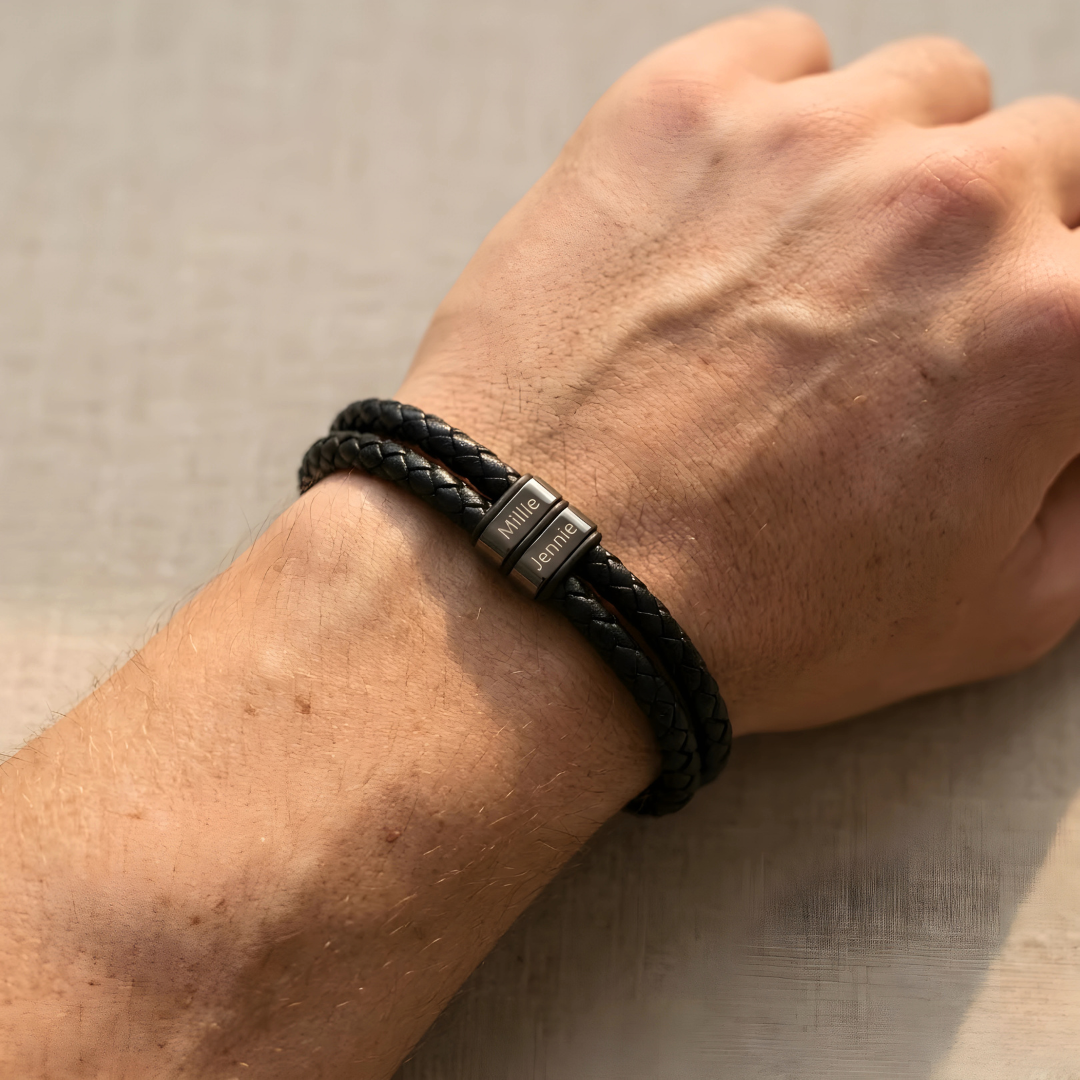 Pulsera Mi Héroe – Personalizable con Nombres