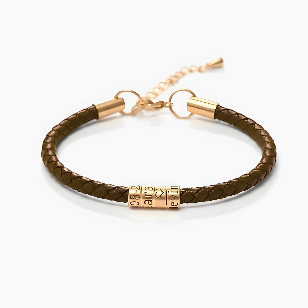 Pulsera El Mejor Papá- Personalizable