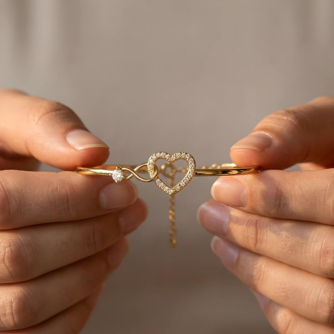 Pulsera Corazón Infinity