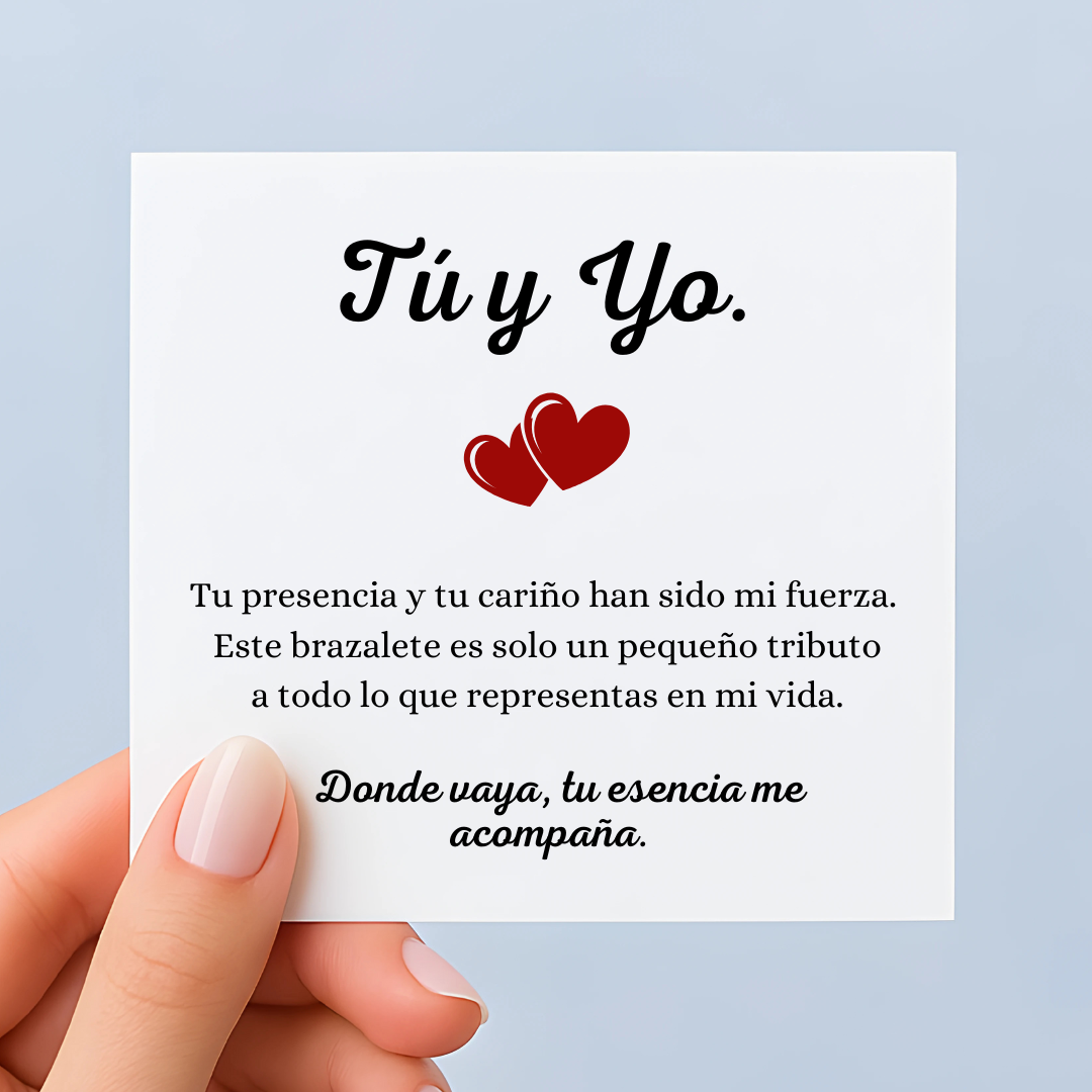 Pulsera Tú & Yo - Personalizable