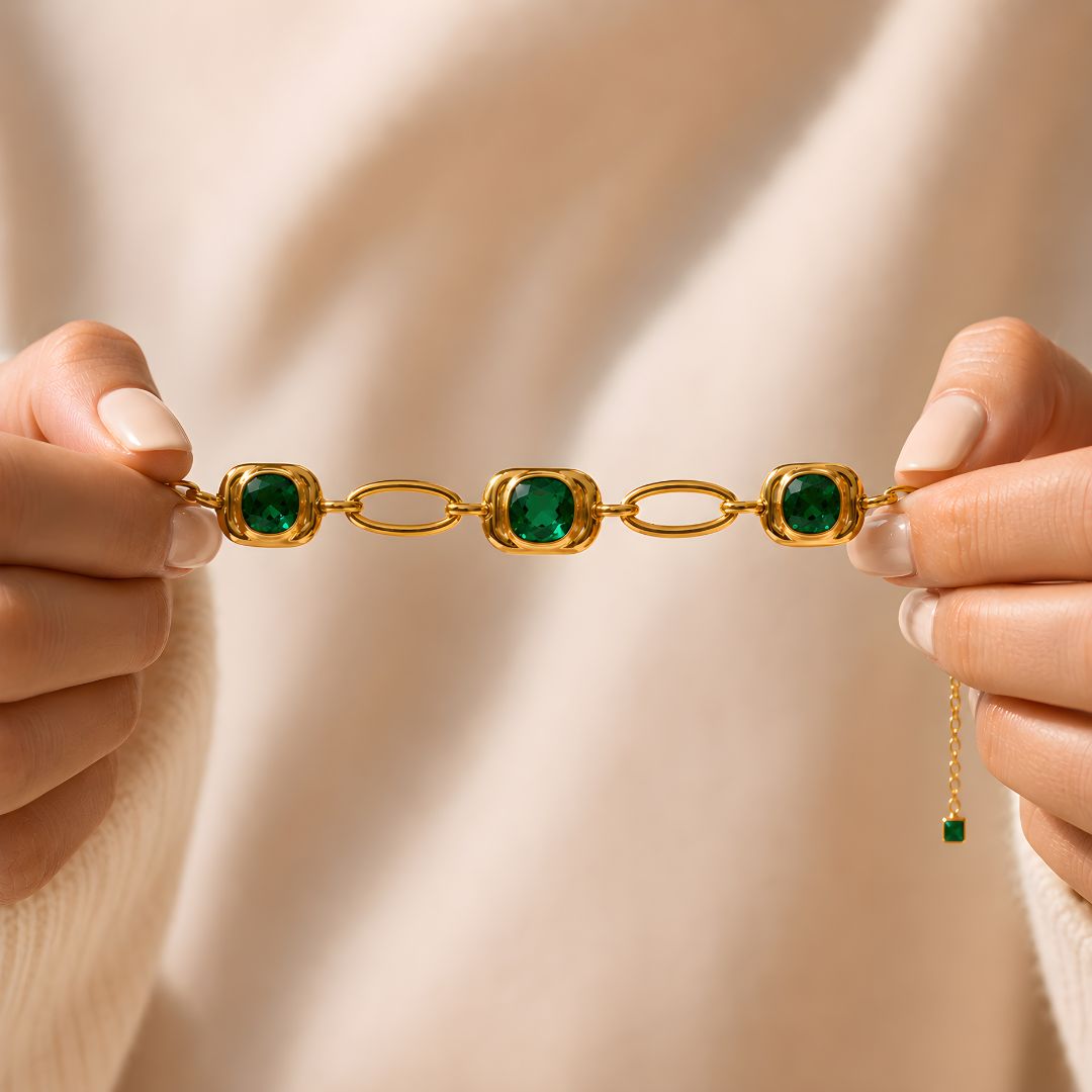 Pulsera Esencia Esmeralda