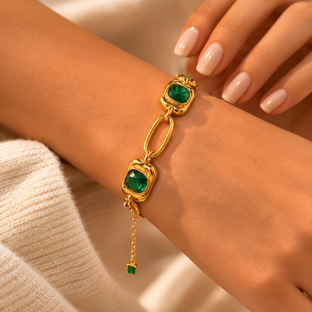 Pulsera Esencia Esmeralda