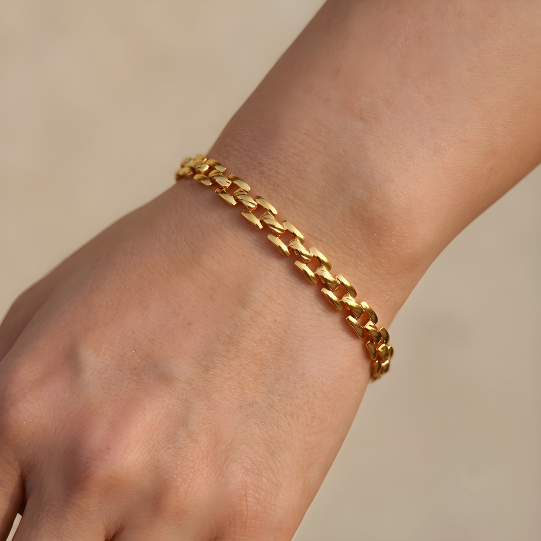 Pulsera Lazo Dorado- Madre & Hija