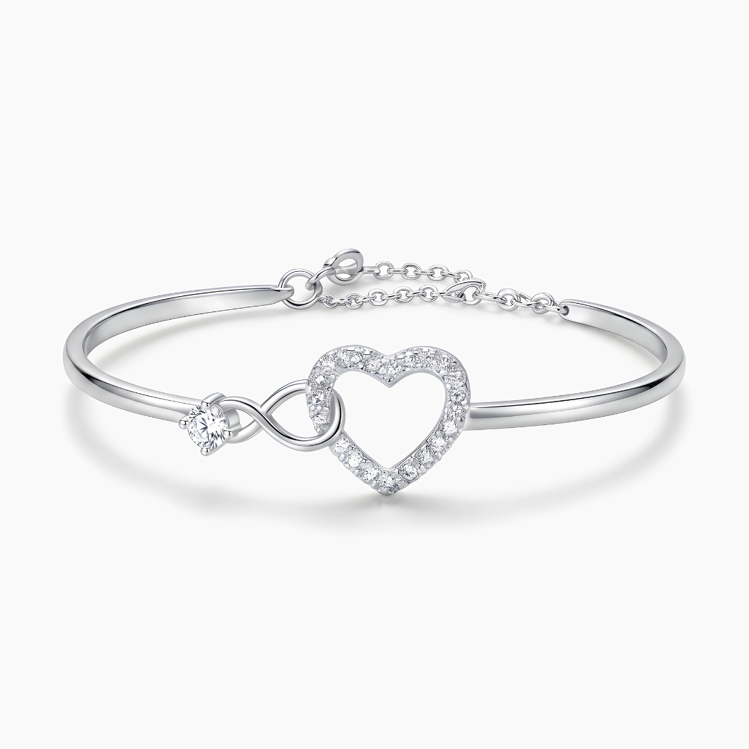 Pulsera Corazón Infinito