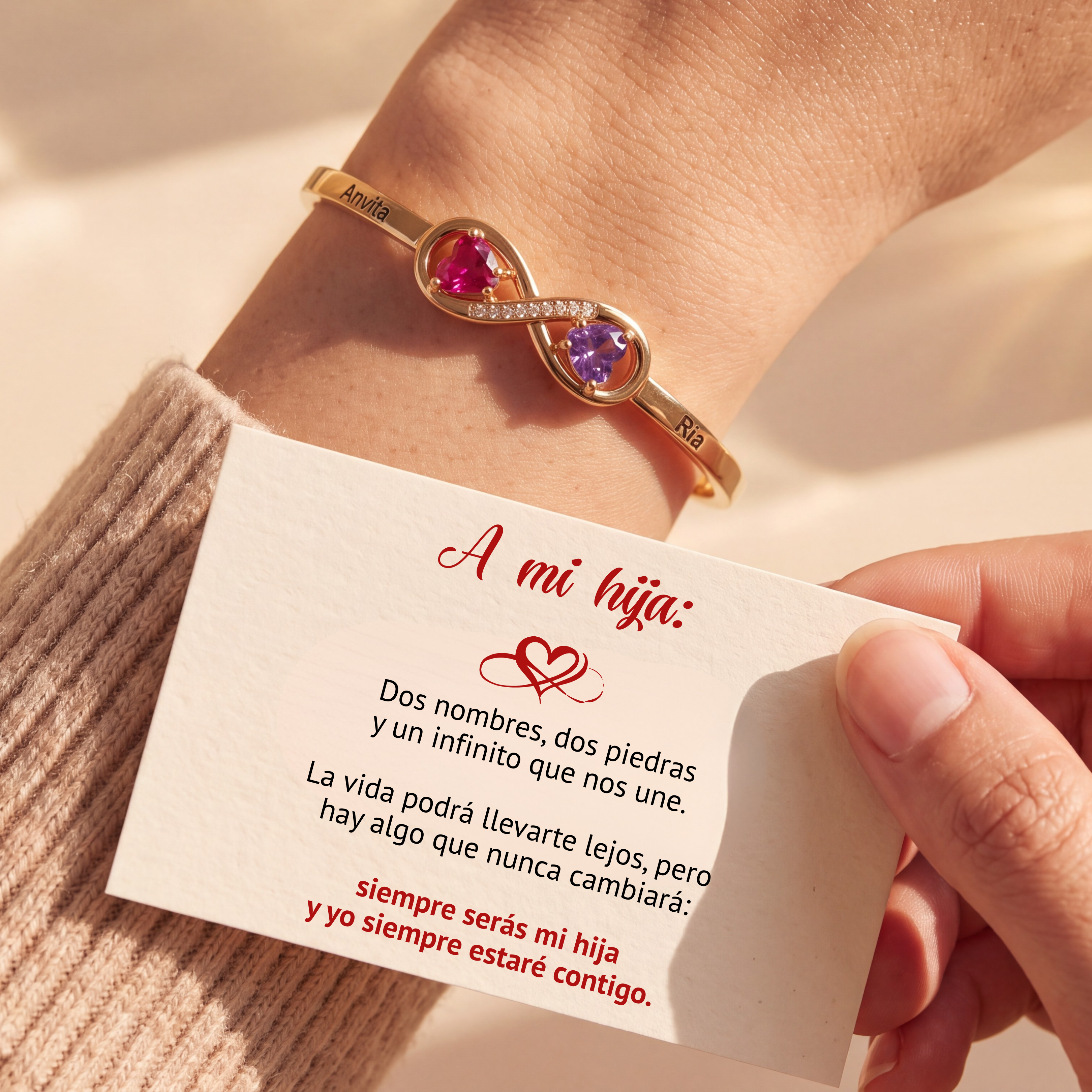 Pulsera Un infinito entre Nosotras