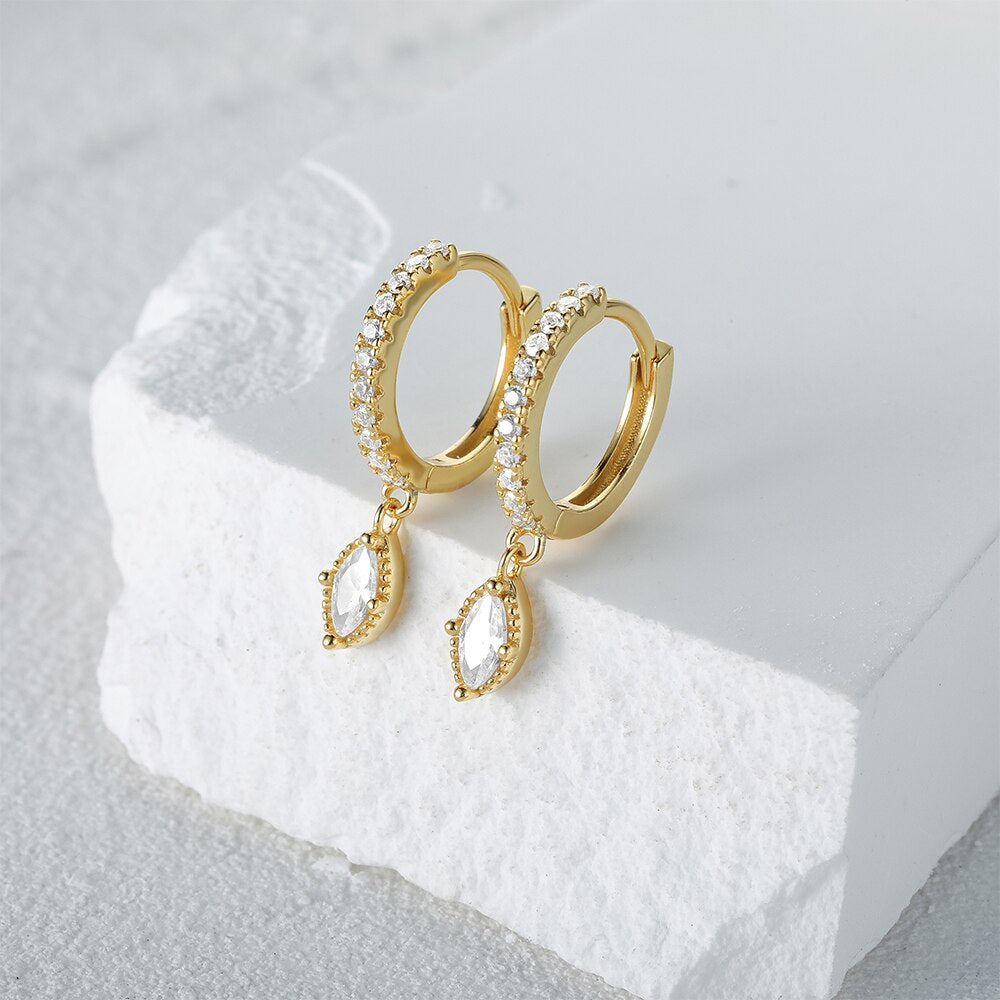 Aretes Drop Luxury S925