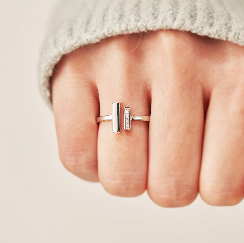 Anillo Grueso y Fino Madre Hija