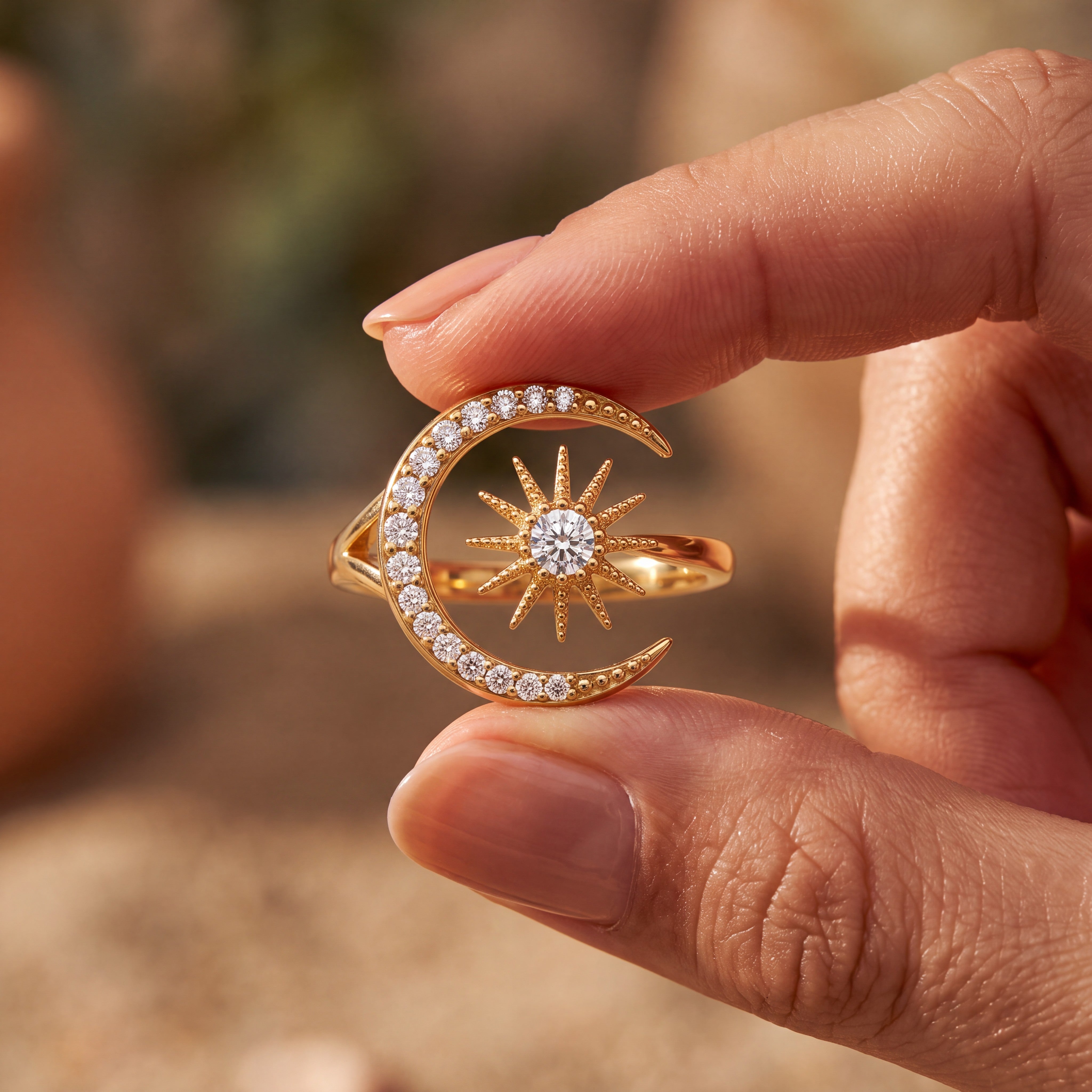 Anillo Luna Creciente