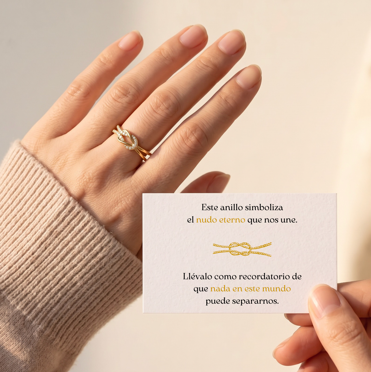 Anillo Nudo Eterno