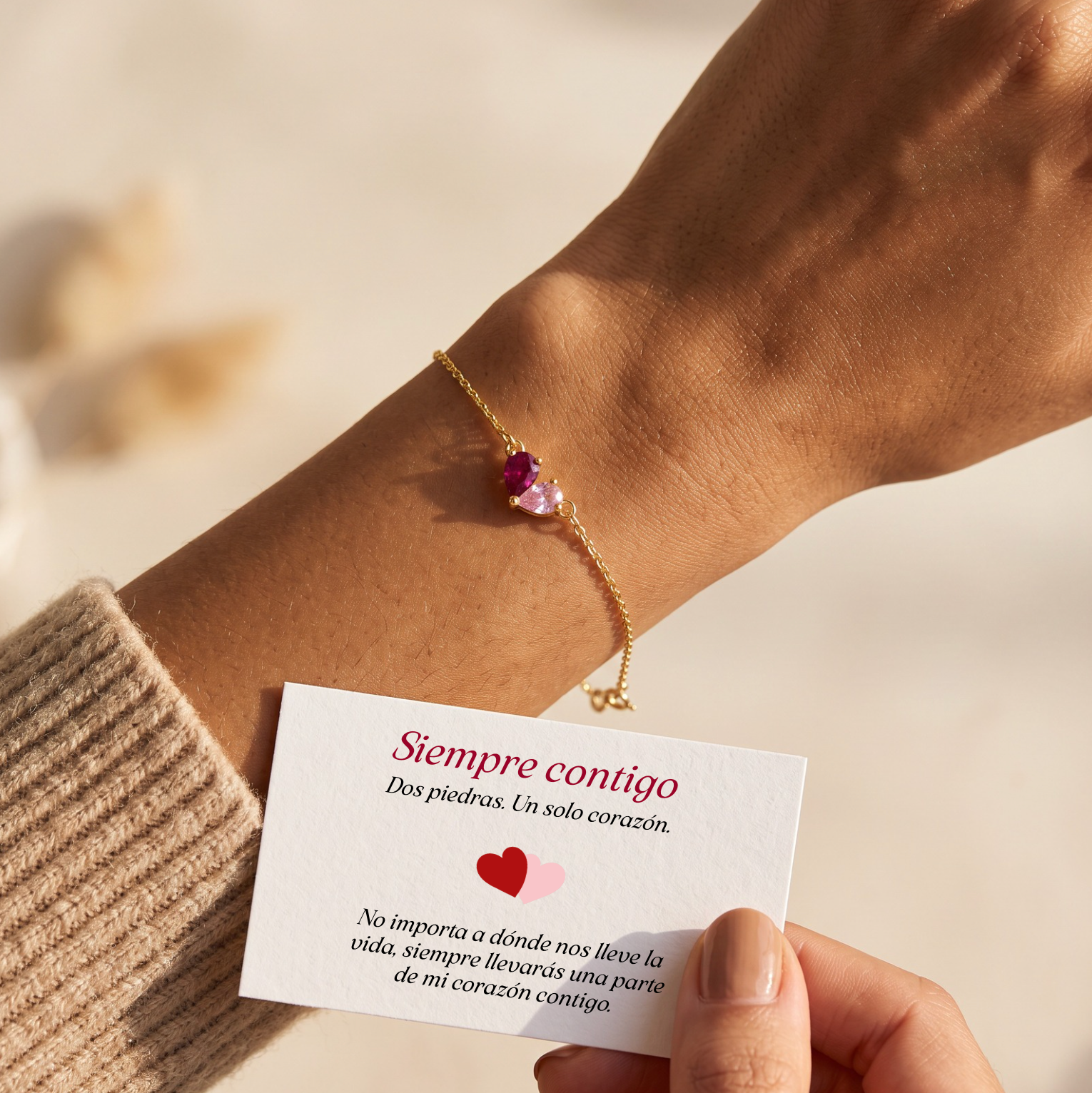 Pulsera Dos Almas-Personalizable
