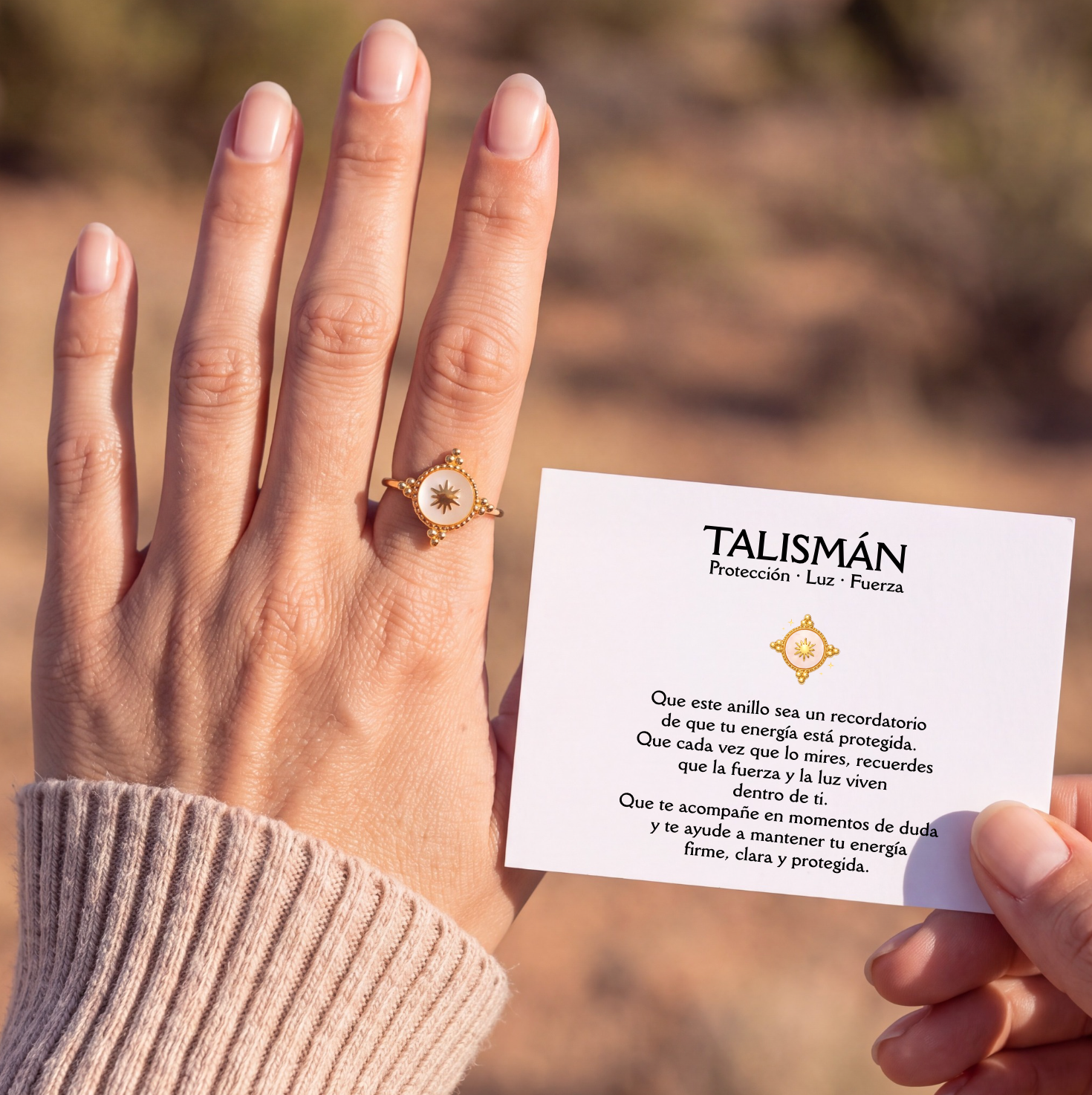 Anillo Talismán de Protección