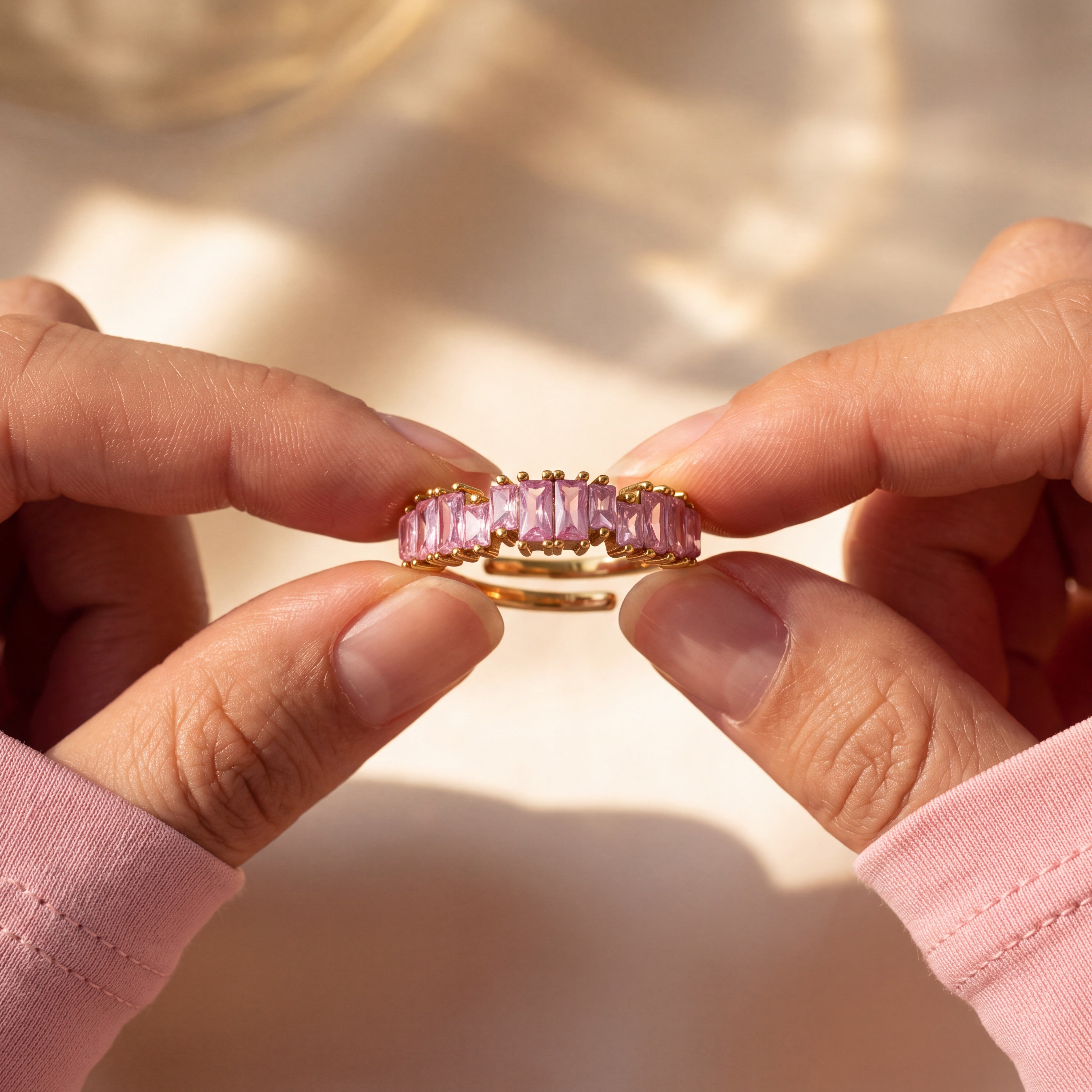 Anillo Crystal Esencia- Amor propio