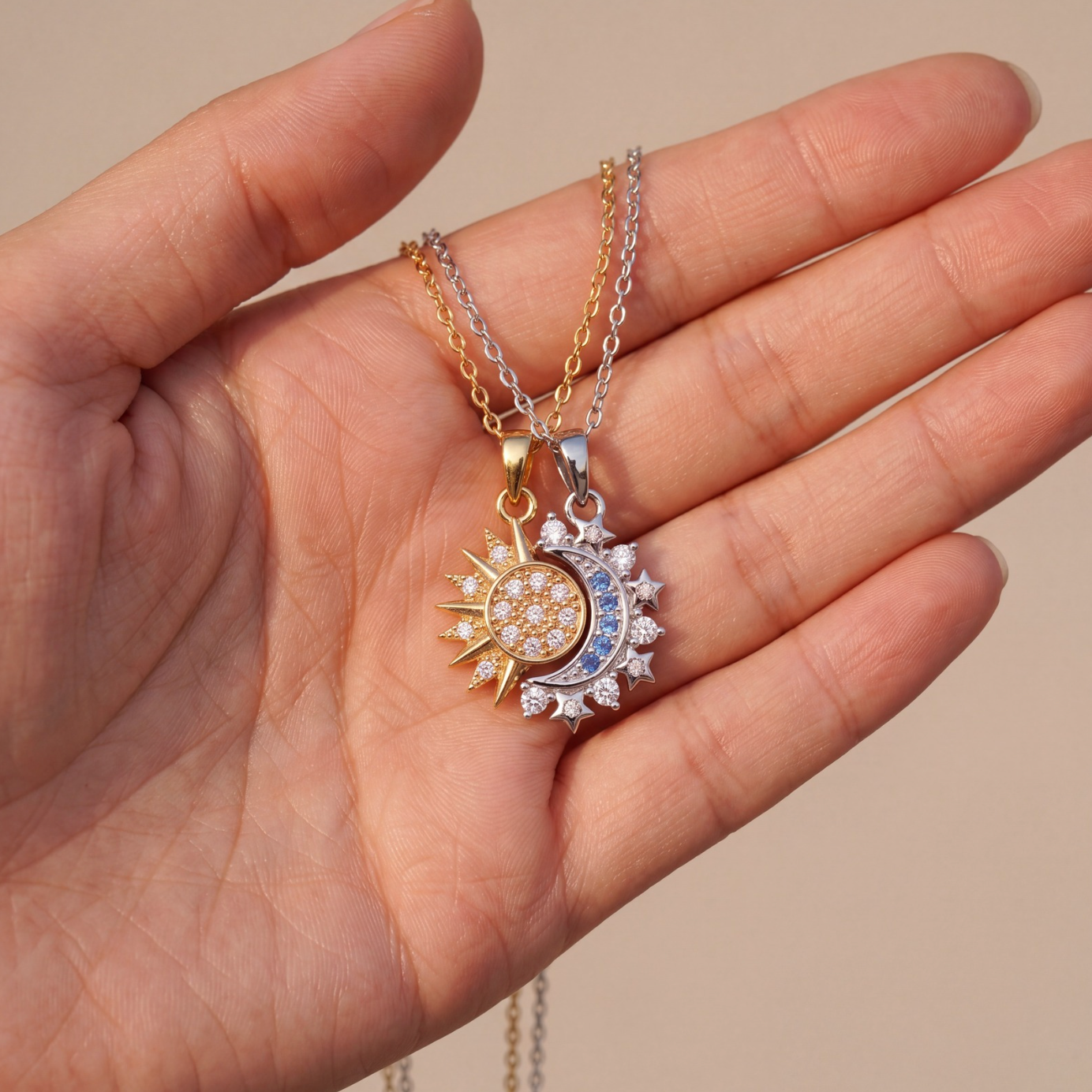 Collares Sol & Luna – Tú & Yo