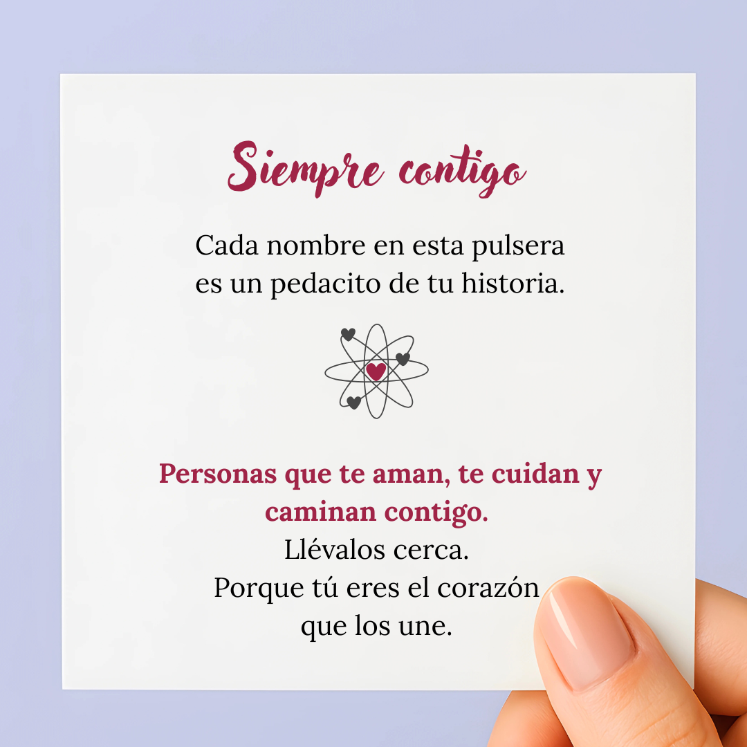 Pulsera Triple Grabado